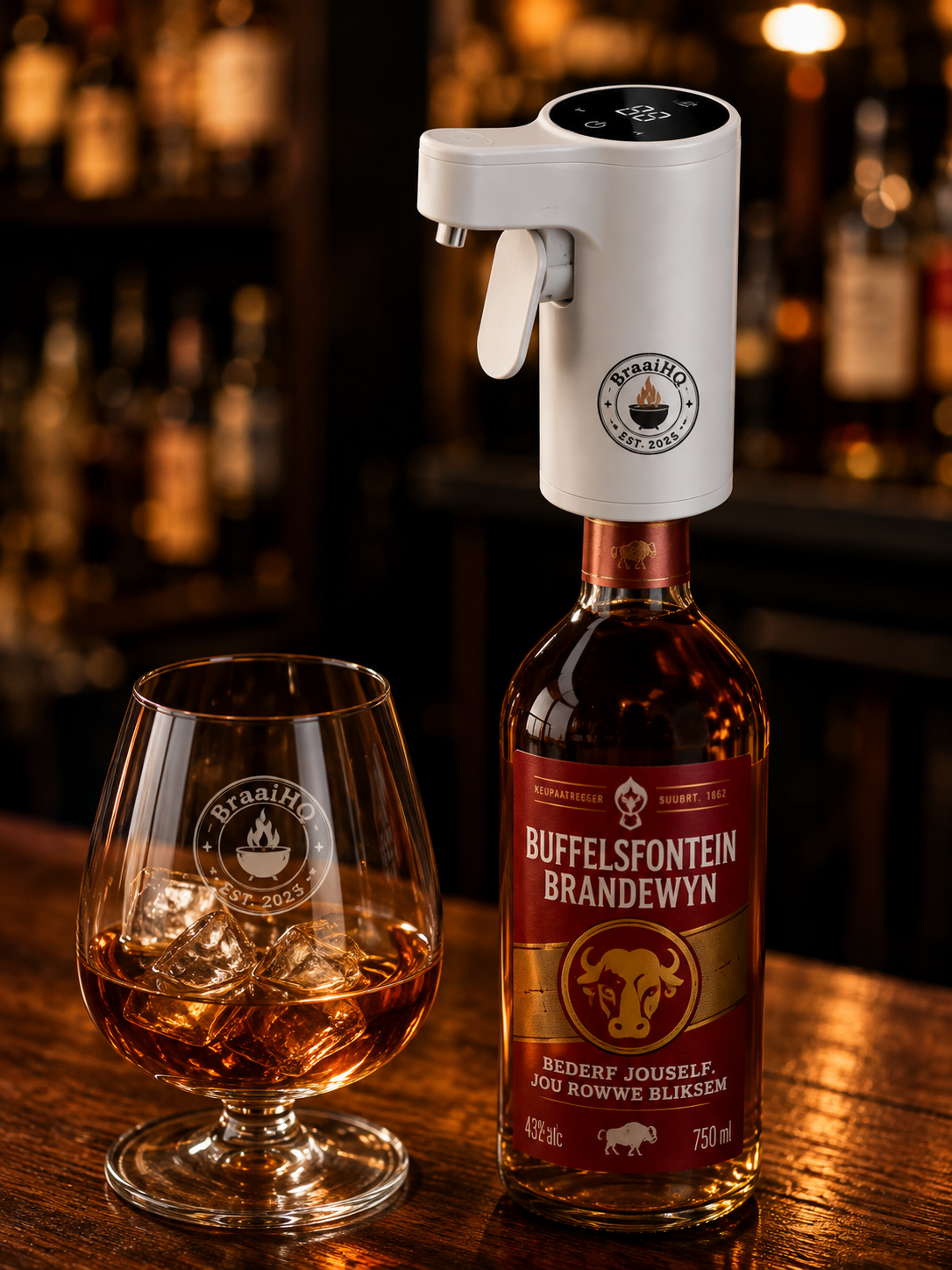 BraaiHQ Liquor Dispenser